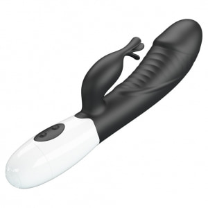 Pretty Love Rasmussen – Stimulator Dublu, 30 Moduri Negru Thumb 5
