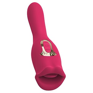 Oral Fun L – Vibrator 2 în 1, 10 Moduri, Reîncărcabil Thumb 1