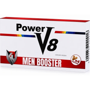 Pastile Power V8 pentru Erecție și Potență 4 buc