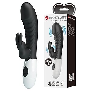 Pretty Love Naughty Bunny – Dublu Stimulator, 30 Moduri Thumb 3