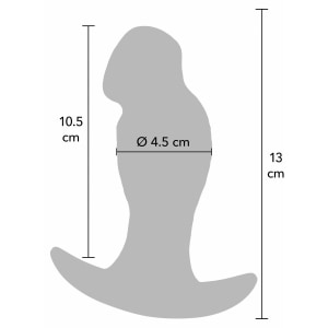 Plug Anal Realist Din silicon Lichid, 13 cm – Hidden Desire Thumb 4
