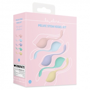 Loveline Pelvic Stem – Kit Kegel 5 Greutăți Discret Multicolor Thumb 3