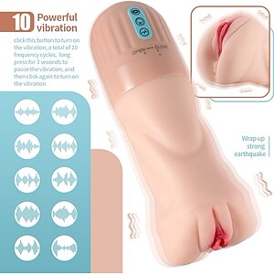 Sucktroker I Mistress 5 Suctiuni 10 Vibrații Reîncărcabil Thumb 2