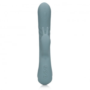 Vibrator Rabbit Loveline By Shots Pentru Stimulare Dublă Gri Thumb 2