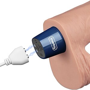 Lovetoy Real Softee 9'' (23 cm) – 10 Moduri, Reîncărcabil Thumb 4