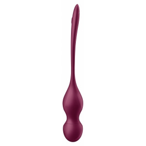 Satisfyer Love Birds Vary Set Kegel Reîncărcabil 3 Greutăți Vișiniu Thumb 1