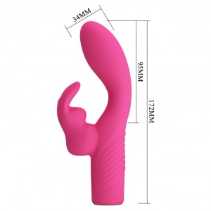 Pretty Love Elivia Pink – Vibrator Punct G, 10 Funcții Roz Thumb 3