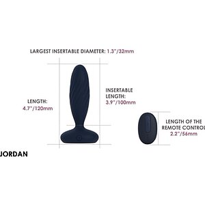 Svakom Jordan Bleumarin: Vibrație și Împingere 7 Moduri Thumb 14