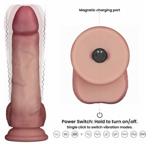LoveToy Sliding Skin Pro II Vibrator Reîncărcabil 10 Moduri Thumb 15