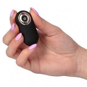 Oul Vibrant Toyz4lovers Reîncărcabil cu Telecomandă Wireless Negru Thumb 3