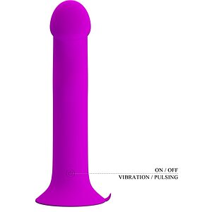 Pretty Love Murray – Dildo Vibrant Mov, 12 Moduri, USB Thumb 8
