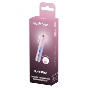 Satisfyer Bold Kiss Stimulator Clitoridian cu 30 de programe Mov Thumb 6