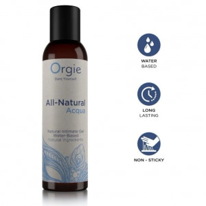 Lubrifiant Orgie All-Natural Acqua pe Bază de Apă 150 ml Thumb 2