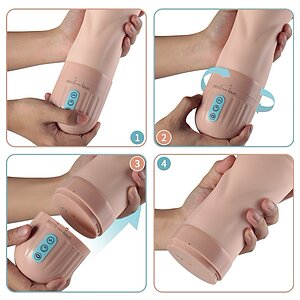 Sucktroker I Mistress 5 Suctiuni 10 Vibrații Reîncărcabil Thumb 5