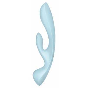 Triple Oh Satisfyer 3 Motoare 12+12 Moduri Reîncărcabil Albastru Thumb 2