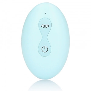 Vibrator Pentru Chiloți Loveline, Arctic Blue, 10 Moduri Albastru Thumb 4