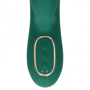 Loveline Rabbit: Penetrare Ritmică, Încălzire 42°C Verde Thumb 5