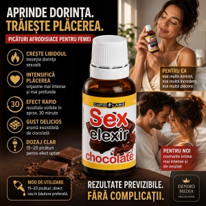 Afrodisiac Puternic Pentru Femei Sex Elixir Chocolate 20ml Thumb 3