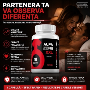 Pastile Potență ALFA ZONE XXL 10 capsule Thumb 2