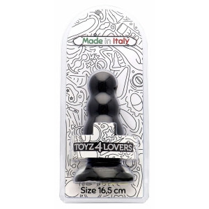 Anal Plug Italian Penis 15cm Negru Thumb 3
