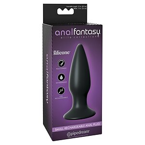 Anal Plug Rechargeable Small Negru Thumb 2