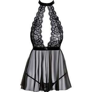 Babydoll Kissable Medeea Negru L-XL