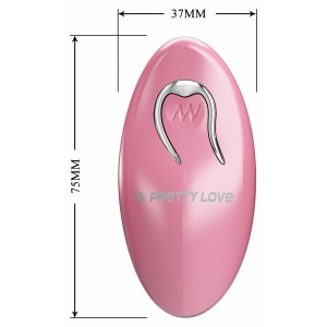 Cleme Vibrante Cayley 10 Moduri cu Telecomandă Reîncărcabilă Roz Thumb 4