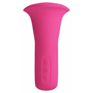 Clyde Limbă Vibratoare 12 Funcții, Reîncărcabil USB Roz Thumb 4