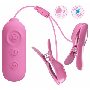 Cleme Pentru Sfârcuri Romantic Wave II 3 Trepte 7 Funcții Roz Thumb 3