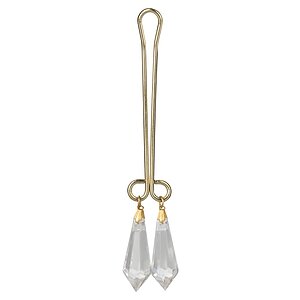 Bijuterie Clitoridiană Cleopatra Crystal Alb