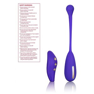 Bilă Vaginală Estim Remote Kegel Exerciser Albastru