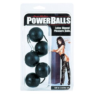 Bile Anale Power Balls Negru Thumb 1