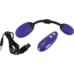 Bile Vibratoare GoGasm Vaginale Și Anale Mov