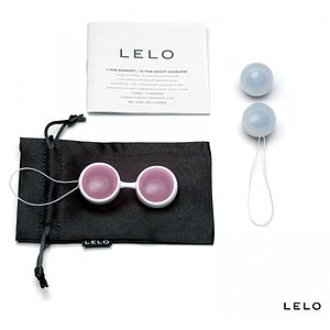 Bile Vaginale Lelo Luna Beads Mini Roz Thumb 1