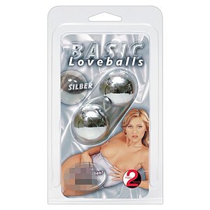 Bile Vaginale Loveballs Argintiu Thumb 2