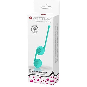 Bile Vaginale Pretty Love Kegel Tighten Up III Turcoaz Thumb 2