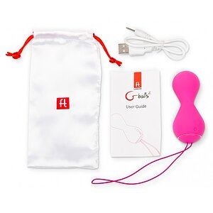 Bile Vaginale Vibratii Gballs 2 GVibe Roz Thumb 2