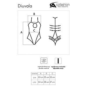 Body CoFashion Diuvala Negru L-XL