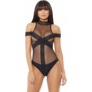 Body Forplay Breakdown Negru XS-S