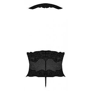 Body Magic Silk Heavenly Negru S-M Thumb 1