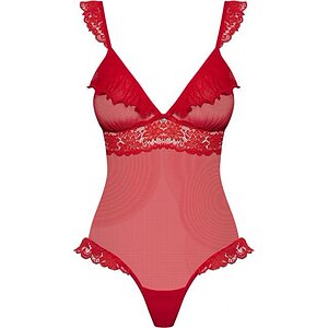 Body Obsessive 863-TED Roșu S-M Thumb 2