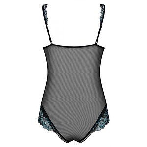 Body Obsessive Dantela Negru 2XL Thumb 1