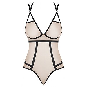 Body Obsessive Nudelia Noir Bej S-M