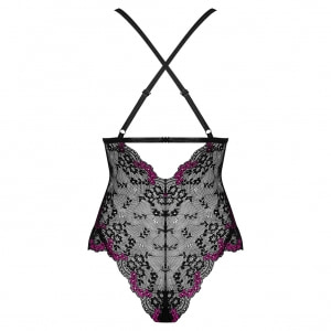 Body Obsessive Vanessme Negru 2XL-3XL