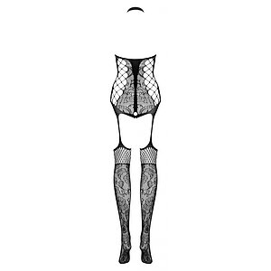 Bodystocking Obsessive F240 Negru XL-2XL