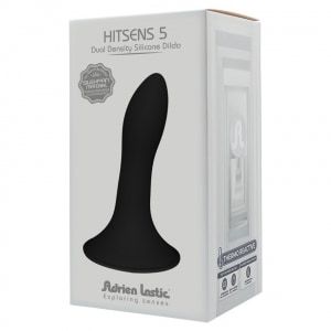 Bonnie Rotten Hitsens 5 – Dildo Flexibil cu Ventuză, 12.9 cm Negru