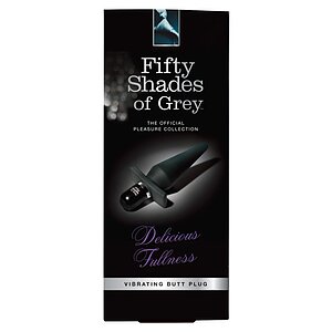 Anal Plug Delicious Fullness Negru Thumb 5
