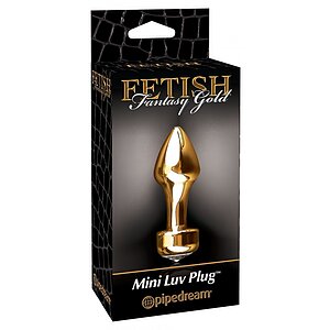Anal Plug Fetish Fantasy Gold Mini Auriu Thumb 2