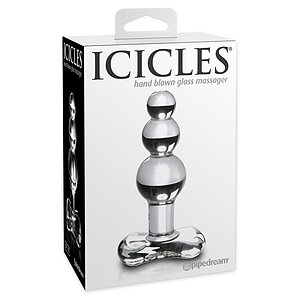 Anal Plug Din Sticla Icicles No 47 Transparent Thumb 2