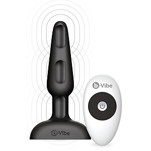 Anal Plug Trio Remote Control Negru